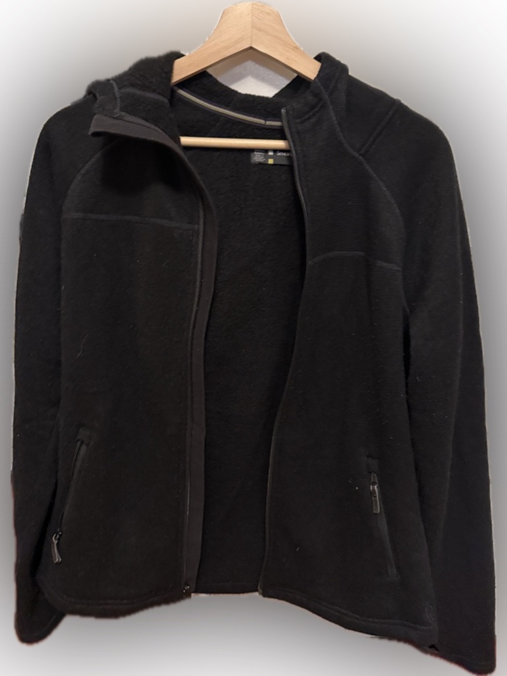 Smartwool jacket hoodie M thick warm Full Zip